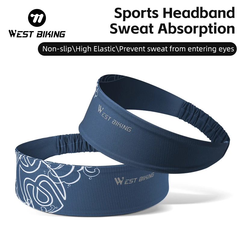WEST BIKING High Elastic Sports Headband Running Fitness Sweatband Absorbent Sweat Cycling Moisture Wicking Head Band Men Women
WEST BIKING High Elastic Sports Headband Running Fitness Sweatband Absorbent Sweat Cycling Moisture Wicking Head Band Men Women