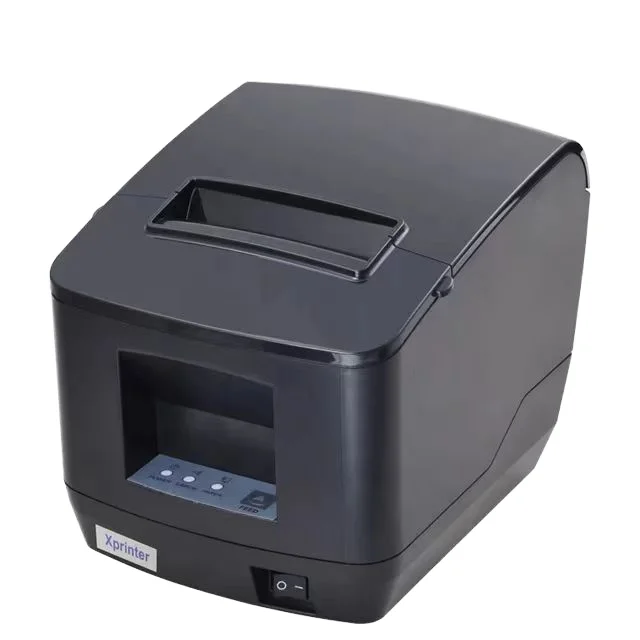 Desktop Thermal Receipt POS Printer 79.5mm Credit Card Thermal Paper LAN Interface SDK Supported 576dpi Resolution