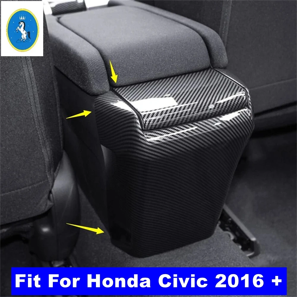 Car Accessories Rear Armrest Storage Box Anti Kick Panel Cover Trim Fit For Honda Civic 2016 - 2020 Carbon Fiber ABS Interior
Car Accessories Rear Armrest Storage Box Anti Kick Panel Cover Trim Fit For Honda Civic 2016 - 2020 Carbon Fiber ABS Interior