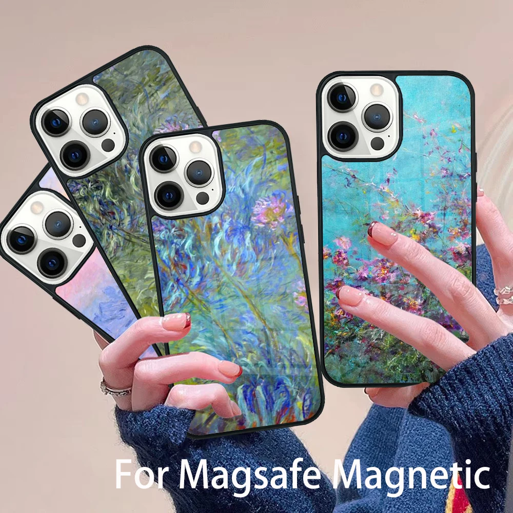 Claude Monet Art painting Phone Case Magesafe Magnetic Wireless Charge Cover For IPhone 16 11 12 13 14 15 Pro Max Plus Mini
Claude Monet Art painting Phone Case Magesafe Magnetic Wireless Charge Cover For IPhone 16 11 12 13 14 15 Pro Max Plus Mini