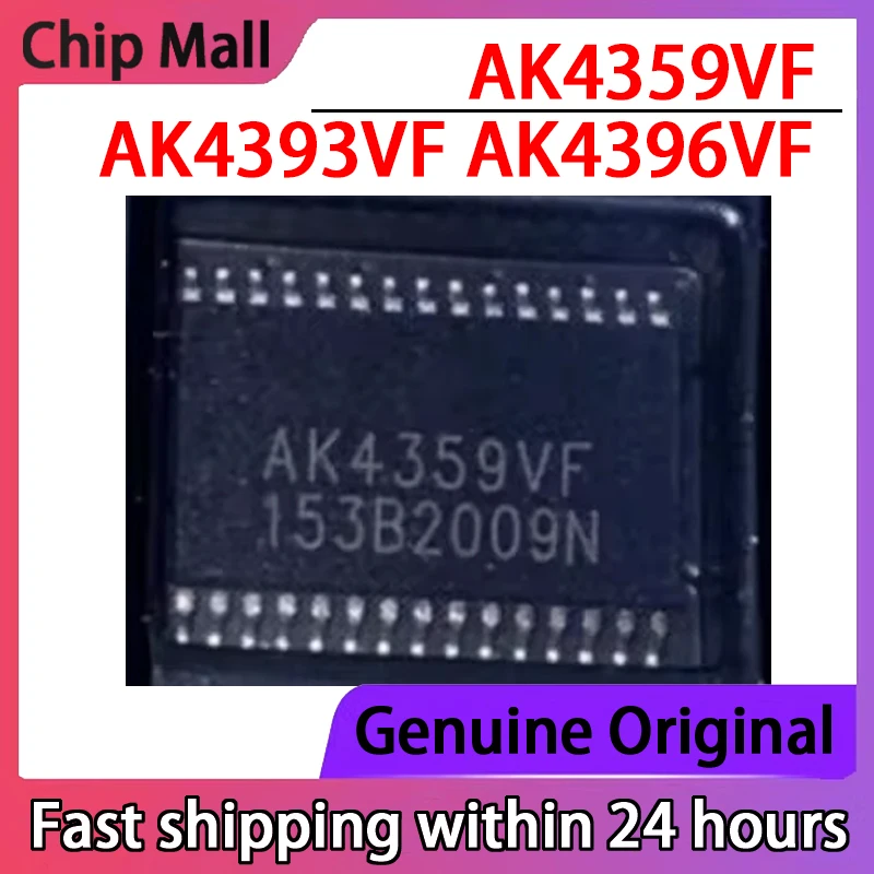 Новый AK4359VF AK4393VF AK4396VF AK4393 AK4359VF-E2 SMT TSSOP оригинальный чип аналого-цифрового преобразователя на складе
Новый AK4359VF AK4393VF AK4396VF AK4393 AK4359VF-E2 SMT TSSOP оригинальный чип аналого-цифрового преобразователя на складе