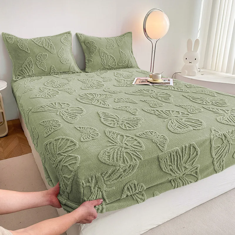 Three-dimensional Jacquard Weaving Taffeta Fitted Sheet Bedding Bed Sheets Mattress Protector Bedspread Plush Pillowcase
Three-dimensional Jacquard Weaving Taffeta Fitted Sheet Bedding Bed Sheets Mattress Protector Bedspread Plush Pillowcase