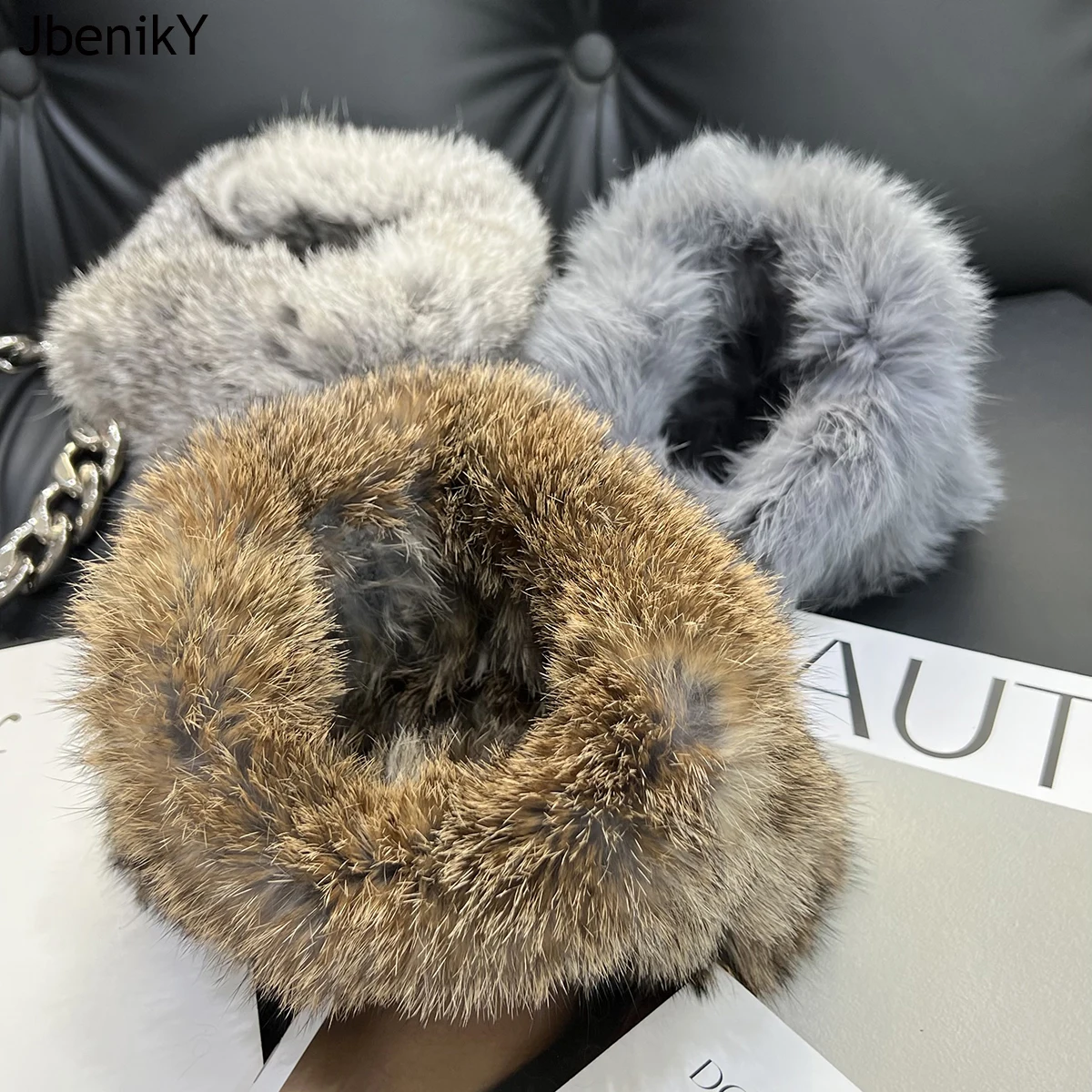 Women Handmade Stretch 100% Real Rabbit Fur Scarf Knit Genuine Rex Rabbit Fur Headbands Girls Natural Rabbit Fur Ring Scarves
Women Handmade Stretch 100% Real Rabbit Fur Scarf Knit Genuine Rex Rabbit Fur Headbands Girls Natural Rabbit Fur Ring Scarves