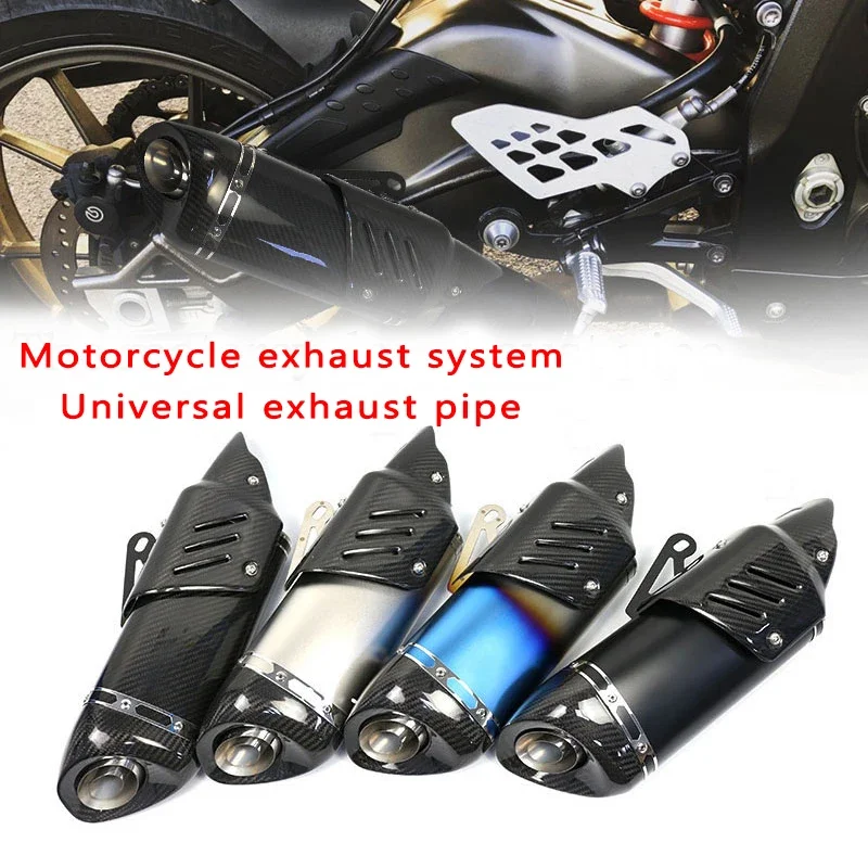 51mm Universal For xre 300 s1000rr mt03 r1 r6 mt07 mt09 Motorcycle Exhaust System Muffler Pipe With Db Killer
51mm Universal For xre 300 s1000rr mt03 r1 r6 mt07 mt09 Motorcycle Exhaust System Muffler Pipe With Db Killer