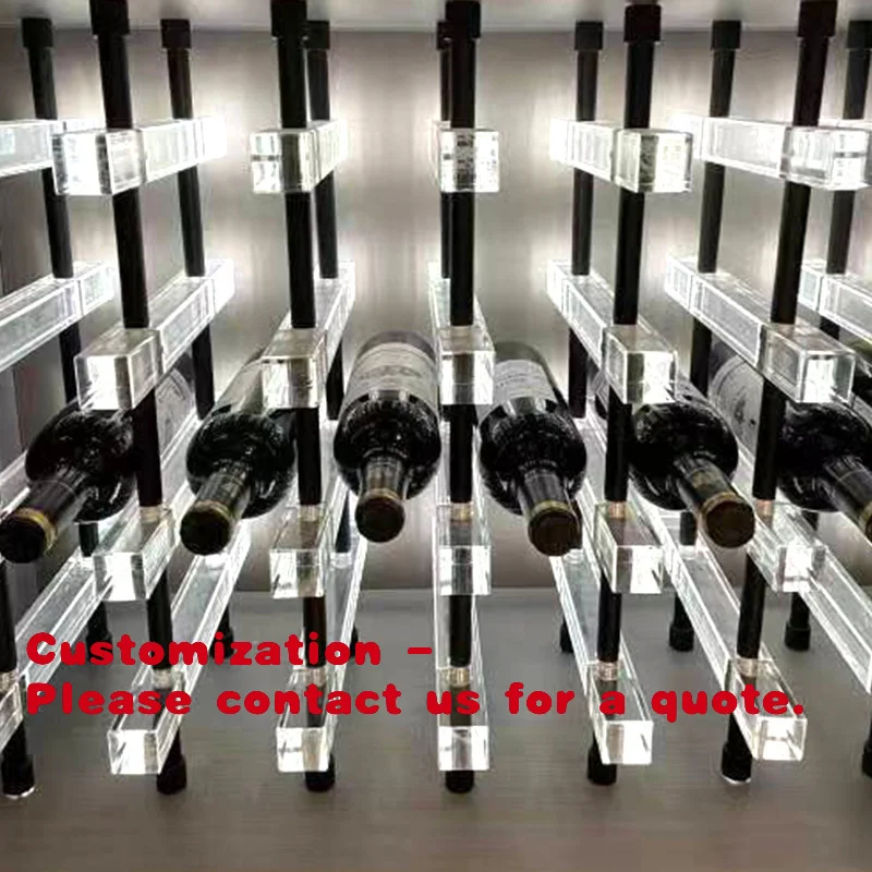 Customize.Luminous High-Transparency Acrylic Wine Rack, Bar, Hotel, Home Decor, Sideboard Wine Rack Can Be Used as a S
Customize.Luminous High-Transparency Acrylic Wine Rack, Bar, Hotel, Home Decor, Sideboard Wine Rack Can Be Used as a S