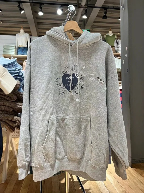 American Style Retro Heart Angel Brandy Girl Grey Hoodie Women's Fashion Autumn New Arrival Long Sleeve Cotton Sweatshirt
American Style Retro Heart Angel Brandy Girl Grey Hoodie Women's Fashion Autumn New Arrival Long Sleeve Cotton Sweatshirt