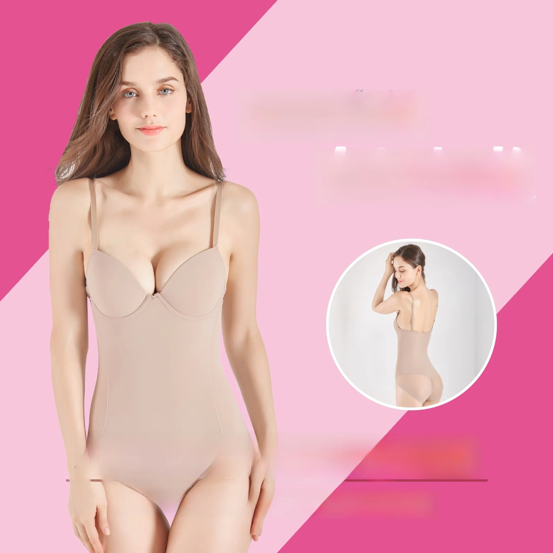 High-Waist Shapewear Bodysuit Postpartum Abdomen Belt Chest Support Beauty Body Sculpting Underwear Nylon Fabric with Button
High-Waist Shapewear Bodysuit Postpartum Abdomen Belt Chest Support Beauty Body Sculpting Underwear Nylon Fabric with Button