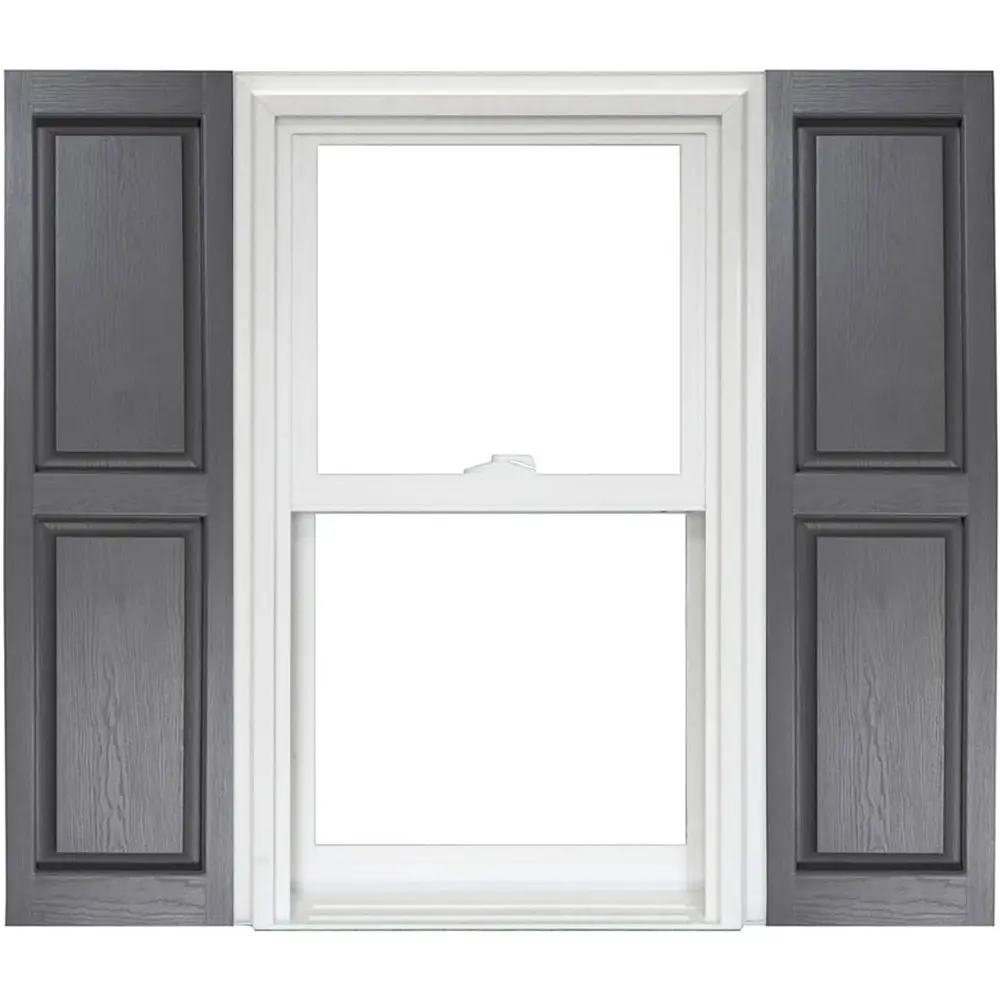 Raised Panel Vinyl Shutters (Pair) - 12 x 67, Gray
Raised Panel Vinyl Shutters (Pair) - 12 x 67, Gray