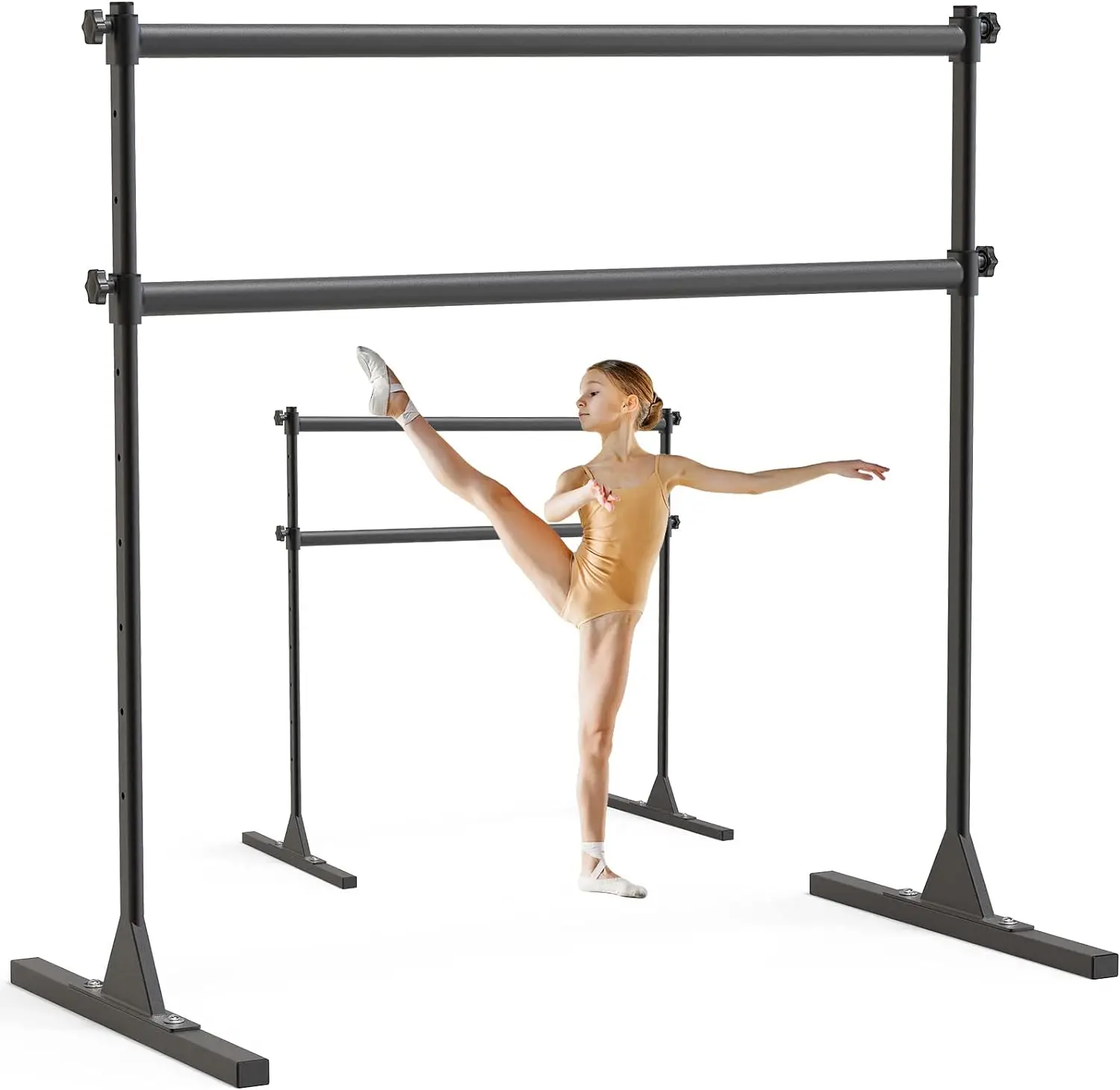 Height Adjustable Freestanding Ballet Barre Sports & Entertainment Dance Support Bar for Body Stretch Pull-ups & Movements
Height Adjustable Freestanding Ballet Barre Sports & Entertainment Dance Support Bar for Body Stretch Pull-ups & Movements