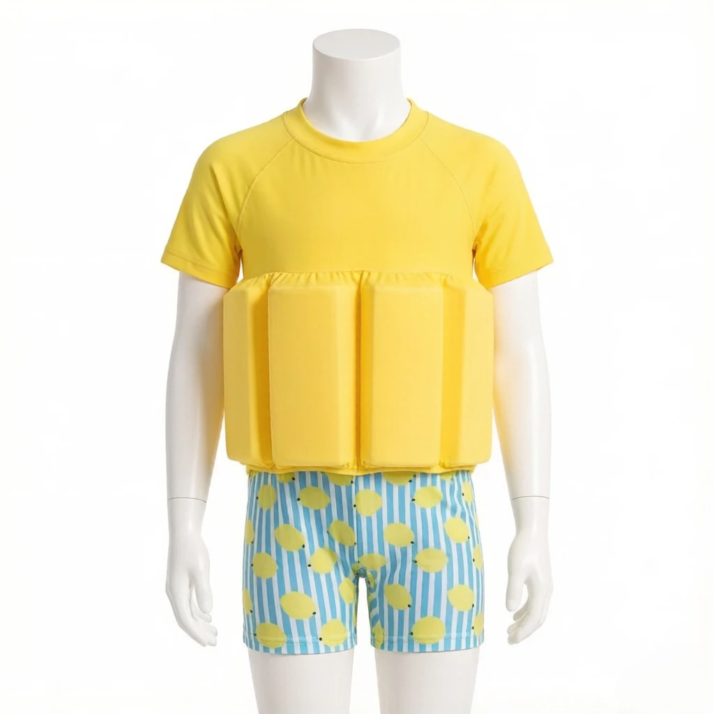 1Pc Cute Kids Buoyancy One-piece Swimsuit, skin-friendly float swimwear, great learning swimming gear for baby boys
1Pc Cute Kids Buoyancy One-piece Swimsuit, skin-friendly float swimwear, great learning swimming gear for baby boys