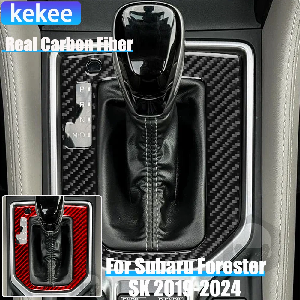 Real Carbon Fiber Car Accessories Gear Shift Panel Trim Cover Soft Sticker For Subaru Forester SK 2019 2020 2021 2022 2023 2024
Real Carbon Fiber Car Accessories Gear Shift Panel Trim Cover Soft Sticker For Subaru Forester SK 2019 2020 2021 2022 2023 2024