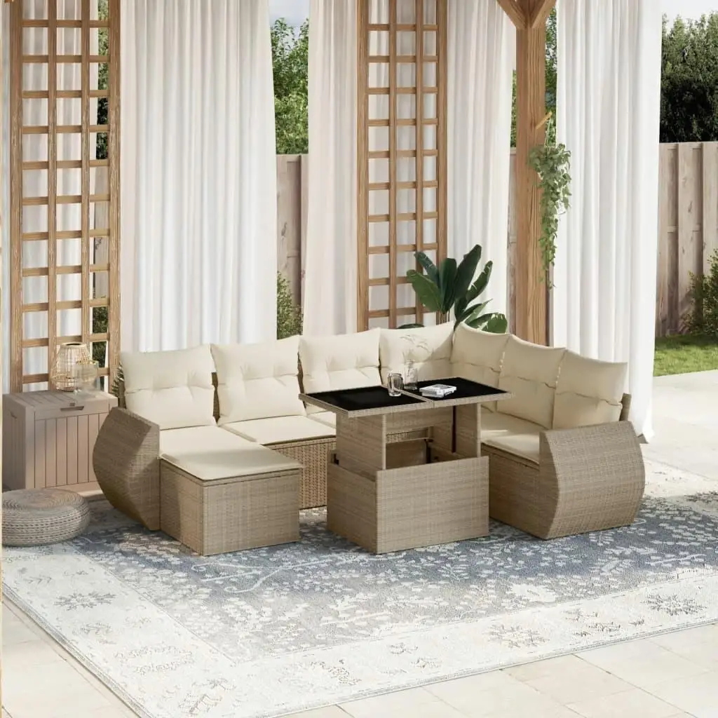Beige Outdoor Garden Sofa Set Comfortable Cushions Durable Patio Furniture Stylish Design for Relaxation
Beige Outdoor Garden Sofa Set Comfortable Cushions Durable Patio Furniture Stylish Design for Relaxation