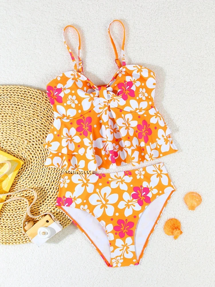 Girls Kids Swimsuit 2026 New Print Sling Ruffle Bikinis Set Children Swimwear Summer Two Piece Beachwear Bathing Suit Swimming
Girls Kids Swimsuit 2026 New Print Sling Ruffle Bikinis Set Children Swimwear Summer Two Piece Beachwear Bathing Suit Swimming