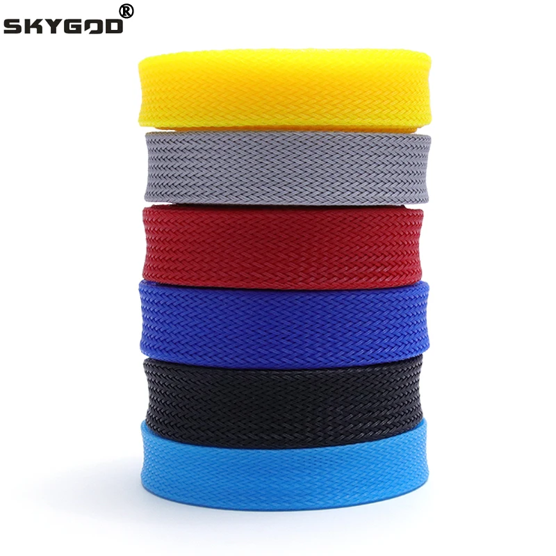 1~50m PET Braid Sleeve High Density 40mm Insulated Expandable Cable Wrapping Sheath Protector Braided Wires Organizer
1~50m PET Braid Sleeve High Density 40mm Insulated Expandable Cable Wrapping Sheath Protector Braided Wires Organizer