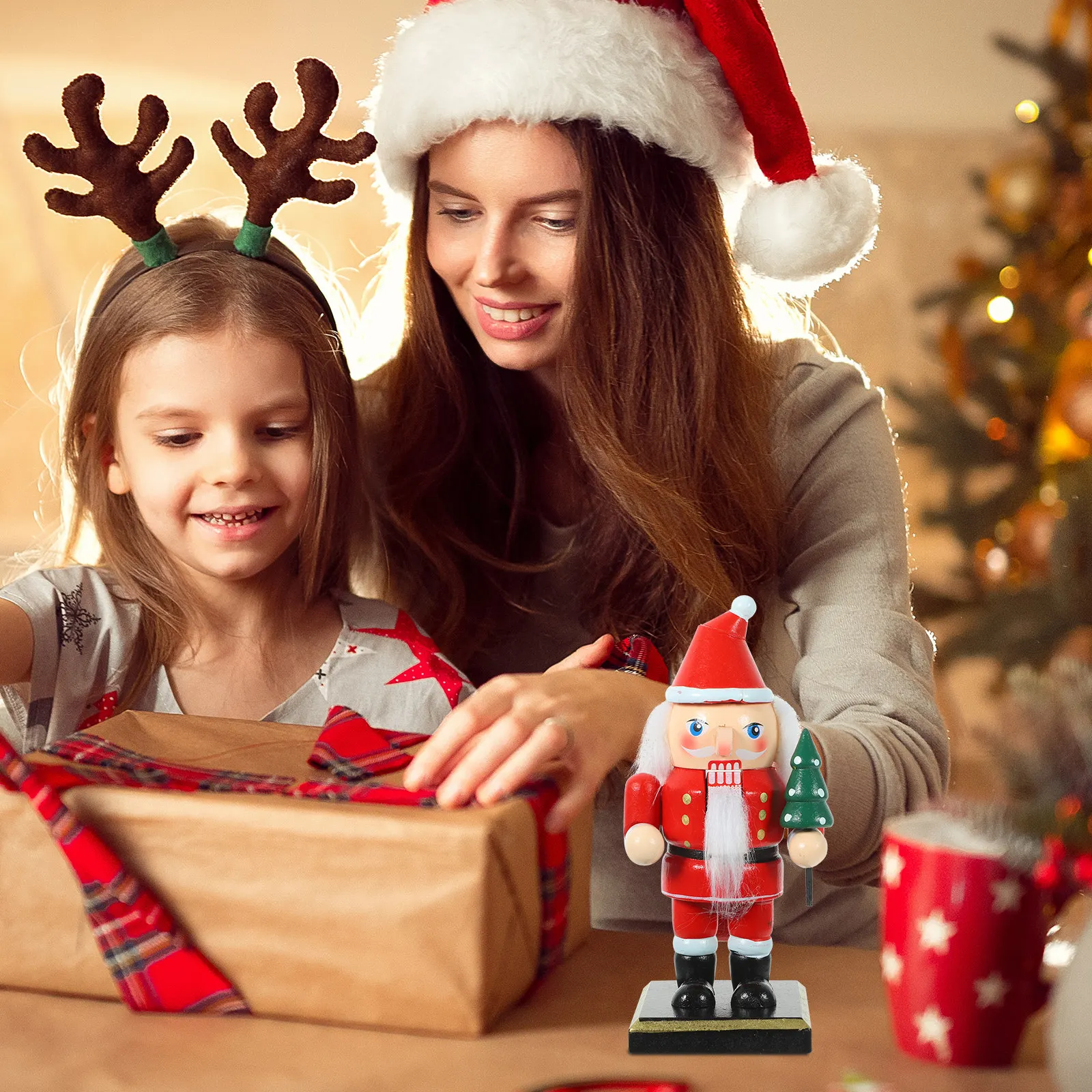 Wood Nutcracker Santa Claus Christmas Decoration Safe Home Hotel Coffee Shop Xmas Gift Santa Claus Nutcracker
Wood Nutcracker Santa Claus Christmas Decoration Safe Home Hotel Coffee Shop Xmas Gift Santa Claus Nutcracker