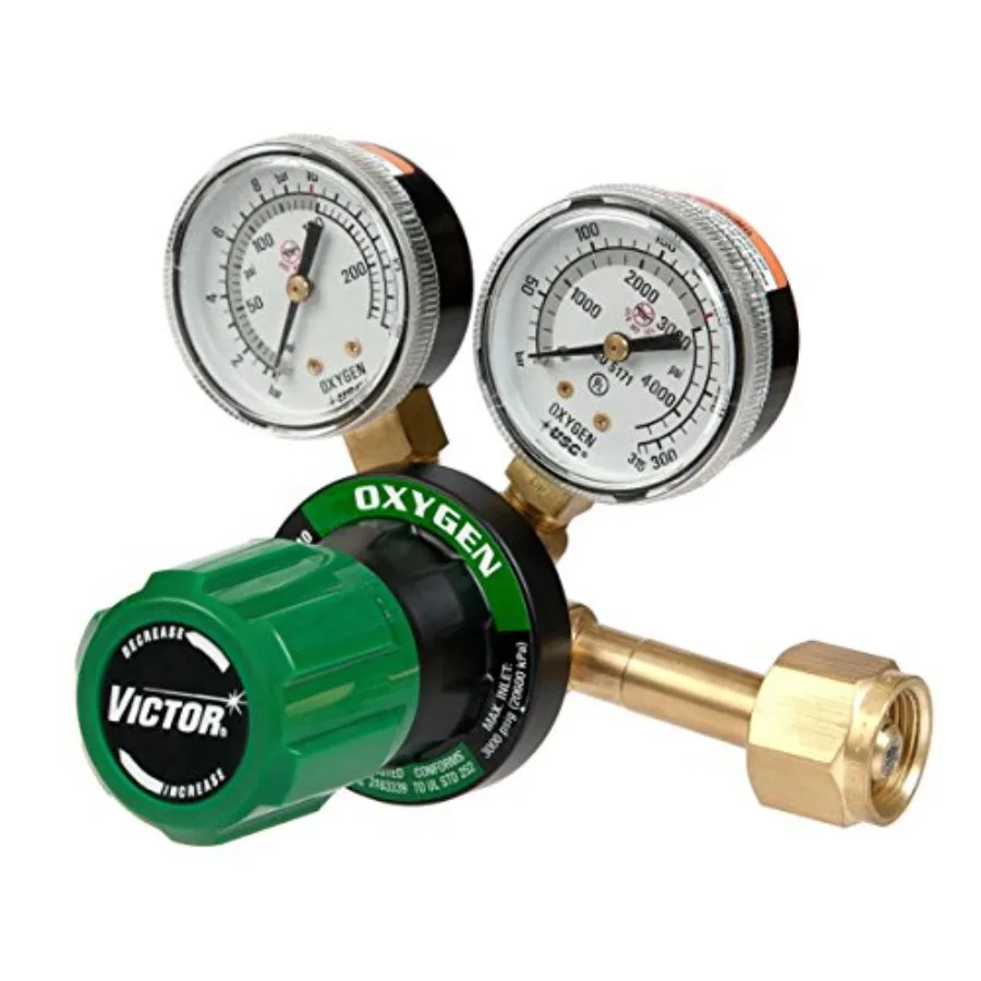 Technologies 0781-9400 G250-150-540 Medium Duty Single Stage Oxygen Regulator, 150 psig Delivery Range, CGA 540 Inlet Connectio
Technologies 0781-9400 G250-150-540 Medium Duty Single Stage Oxygen Regulator, 150 psig Delivery Range, CGA 540 Inlet Connectio
