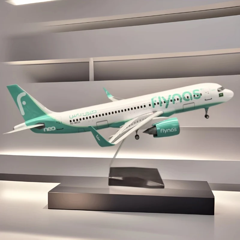 1:80 Scale 47cm Airbus Airplane 320neo Shatners Air Flynas Model Plane with Home Decor items for Aviation Enthusiasts Gifts
1:80 Scale 47cm Airbus Airplane 320neo Shatners Air Flynas Model Plane with Home Decor items for Aviation Enthusiasts Gifts