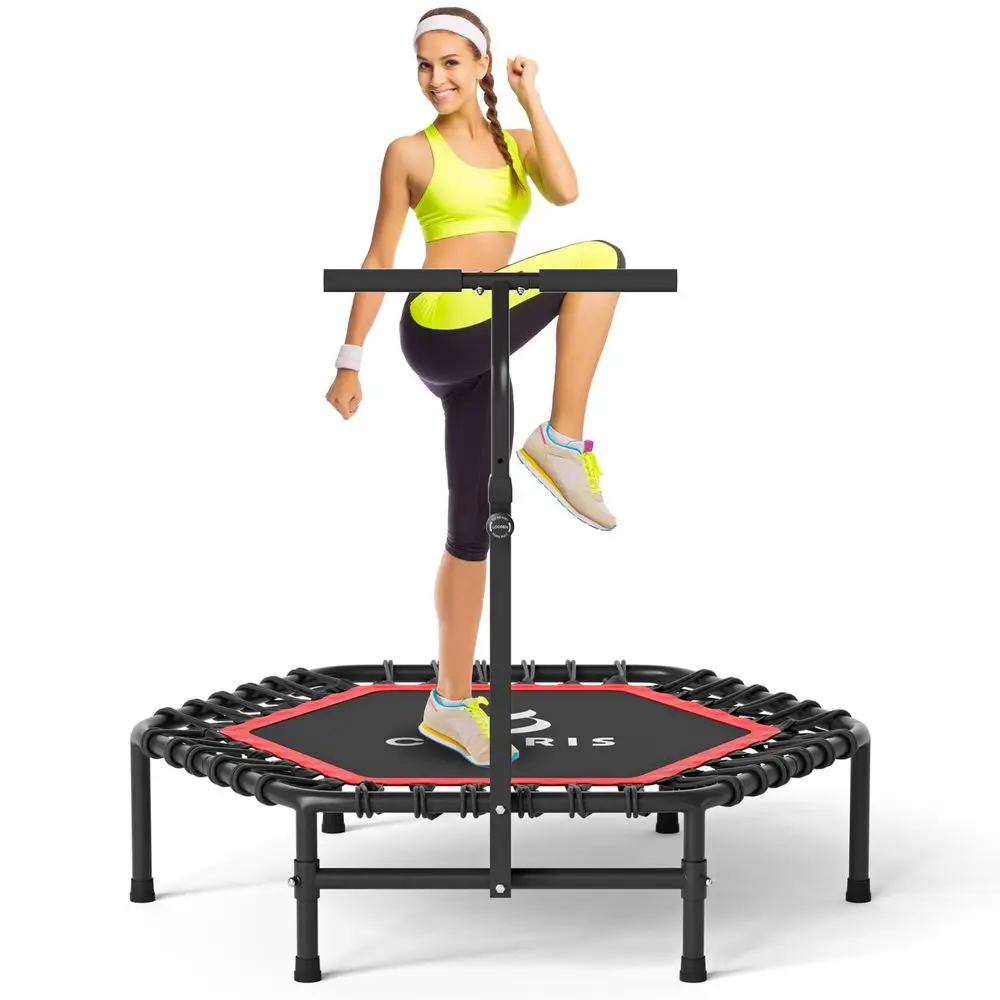 45 Rebounder Trampoline for Adults Max Load 450lbs, Trampoline with Adjustable Foam Handle Indoor Outdoor Fitness Body Exercise
45 Rebounder Trampoline for Adults Max Load 450lbs, Trampoline with Adjustable Foam Handle Indoor Outdoor Fitness Body Exercise