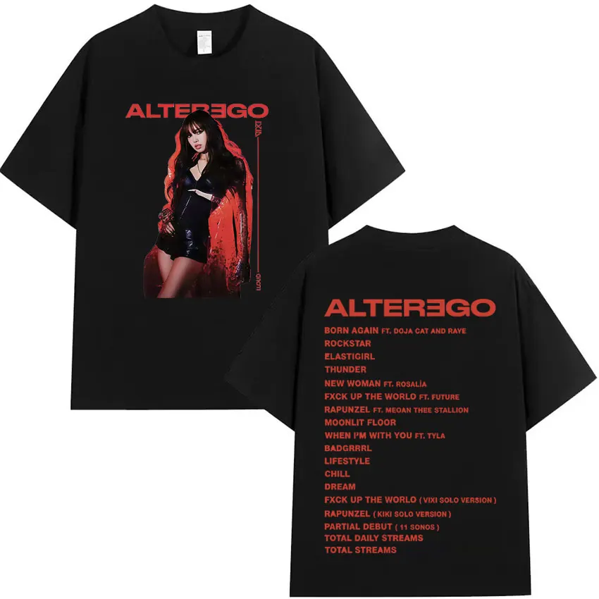 Lisa Alter Ego's Fashion Hip Hop 2025 Album Cover Mens Pop Clothing Casual Tee Streetwear Unisex Aesthetic Oversized Tops Summer
Lisa Alter Ego's Fashion Hip Hop 2025 Album Cover Mens Pop Clothing Casual Tee Streetwear Unisex Aesthetic Oversized Tops Summer