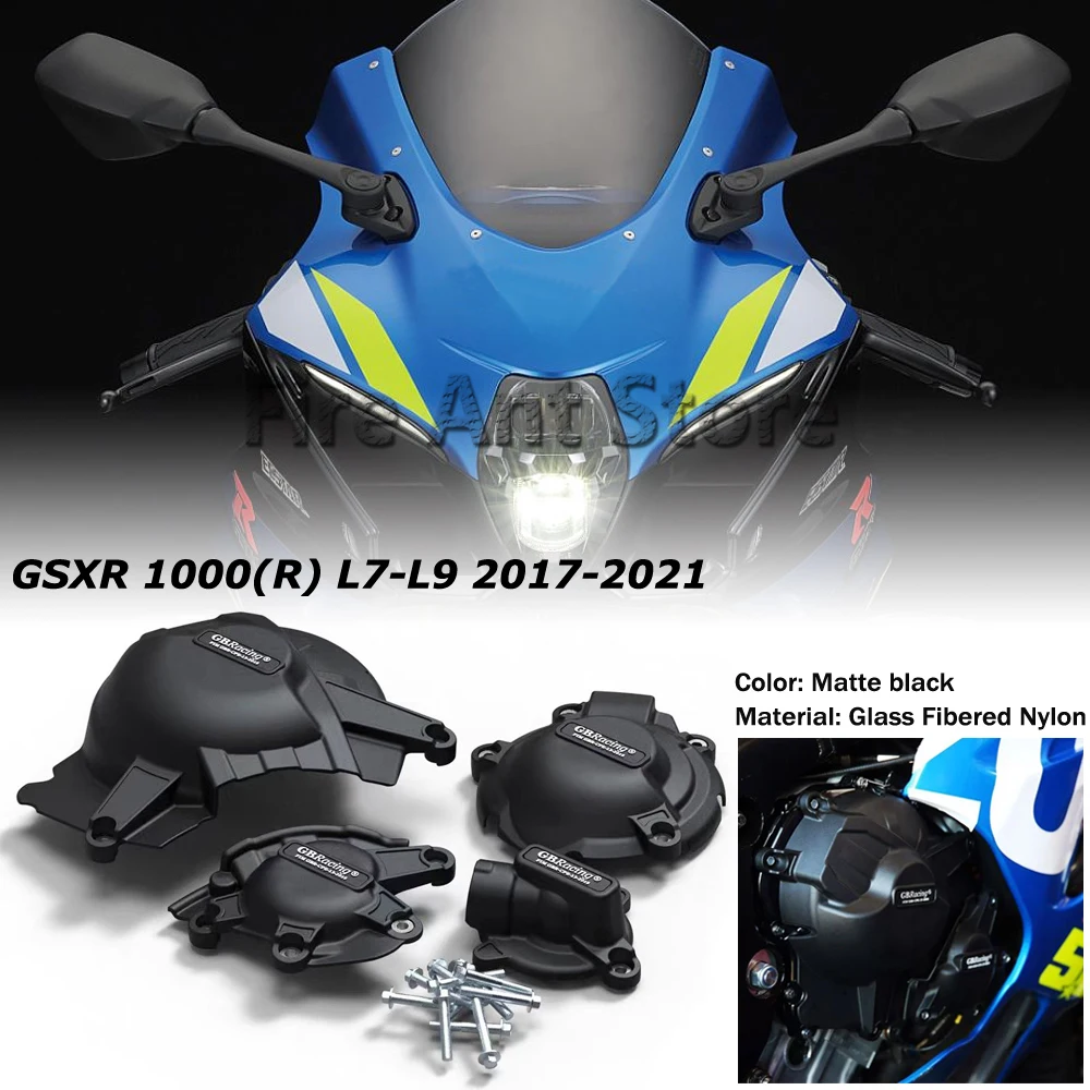 for SUZUKI GSXR1000(R) L7-L9 GSX-R1000 2017-2021 K17 motorcycle GBRacing Protective Engine Cover Guard
for SUZUKI GSXR1000(R) L7-L9 GSX-R1000 2017-2021 K17 motorcycle GBRacing Protective Engine Cover Guard