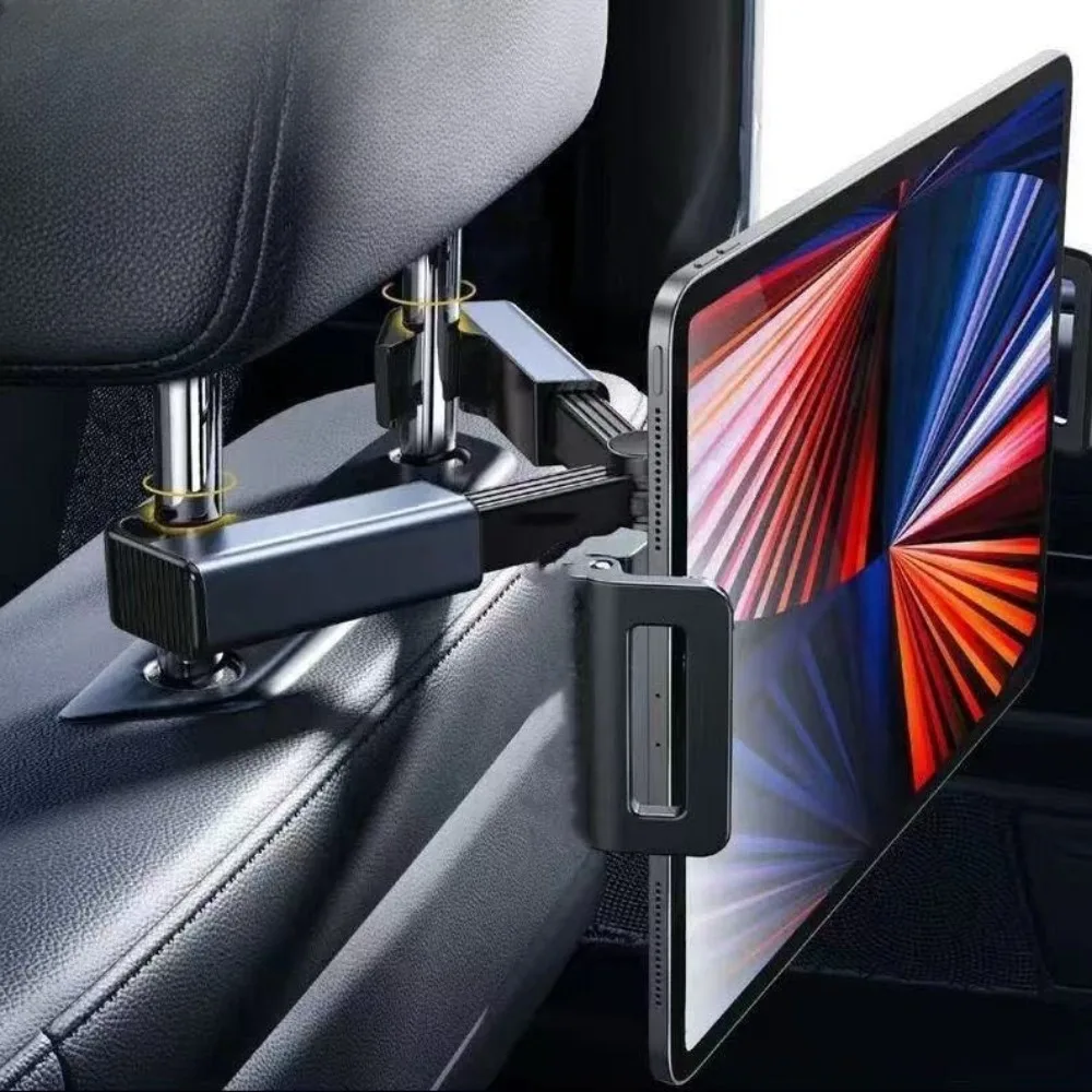 360 Degree Rotation Car Phone Holder & Tablet Mount for Rear Seat - High Quality & Comfortable Headrest Pillow Bracket
360 Degree Rotation Car Phone Holder & Tablet Mount for Rear Seat - High Quality & Comfortable Headrest Pillow Bracket