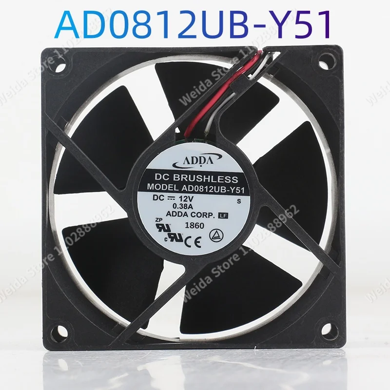 Оригинальная модель ADDA AD0812UB-Y5 15V 24V 48V DC 12V 0.38A 8CM 80X80X38MM 8032 3-контактный вентилятор охлаждения
Оригинальная модель ADDA AD0812UB-Y5 15V 24V 48V DC 12V 0.38A 8CM 80X80X38MM 8032 3-контактный вентилятор охлаждения