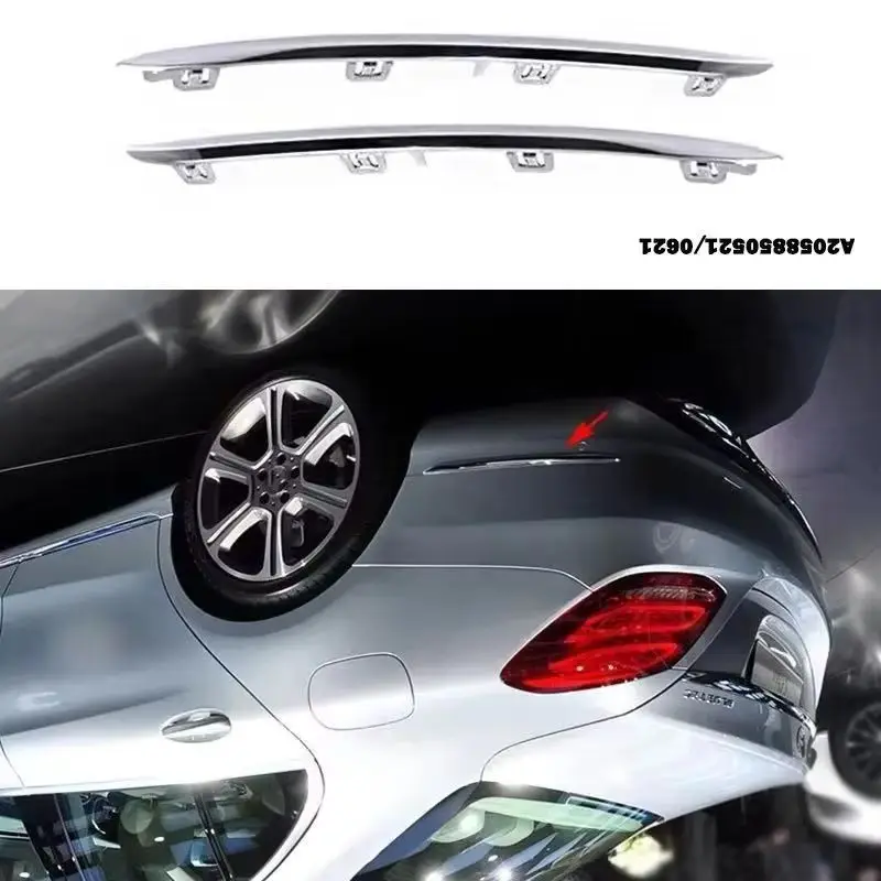 Rear Two Side Chrome Trim Chromium Molding A2058850521 A2058850621 For Mercedes Benz C Class W205 C220 C250 C300 2014 Year
Rear Two Side Chrome Trim Chromium Molding A2058850521 A2058850621 For Mercedes Benz C Class W205 C220 C250 C300 2014 Year