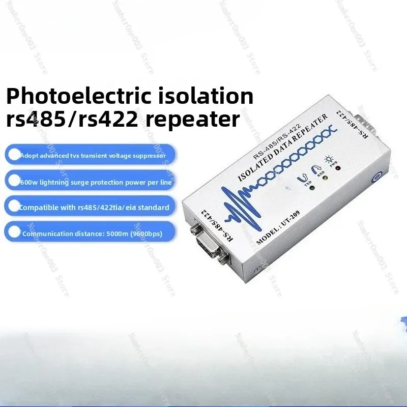 RS485 WiFi Repeater with Optical Isolation Signal Amplifier and Protocol Converter UT-209
RS485 WiFi Repeater with Optical Isolation Signal Amplifier and Protocol Converter UT-209