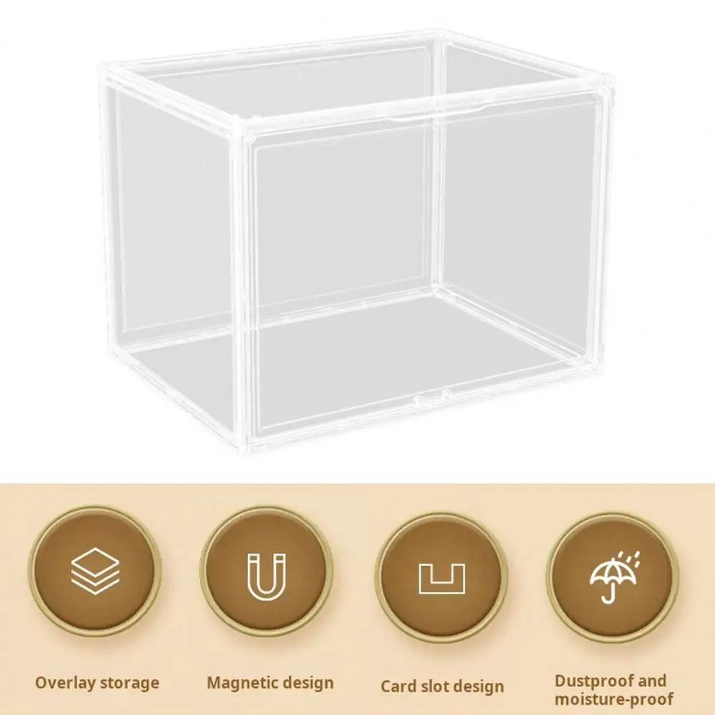 Прозрачный контейнер для хранения, Штабелируемый пыленепроницаемый контейнер для хранения сумок, книг, коллекционных предметов, прозрачный Органайзер
Прозрачный контейнер для хранения, Штабелируемый пыленепроницаемый контейнер для хранения сумок, книг, коллекционных предметов, прозрачный Органайзер