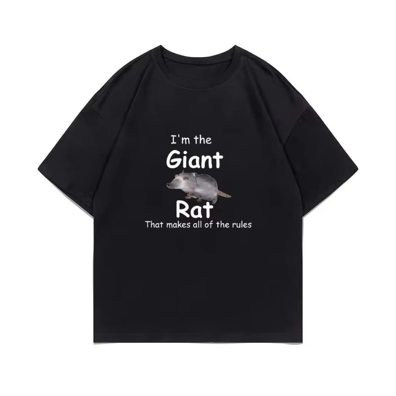 ShrekI'm The Giant Rat Rat Movie Graphic Tshirt That Makes All of The Rules Print T Shirts Summer Man Woman Fashion Casual
ShrekI'm The Giant Rat Rat Movie Graphic Tshirt That Makes All of The Rules Print T Shirts Summer Man Woman Fashion Casual