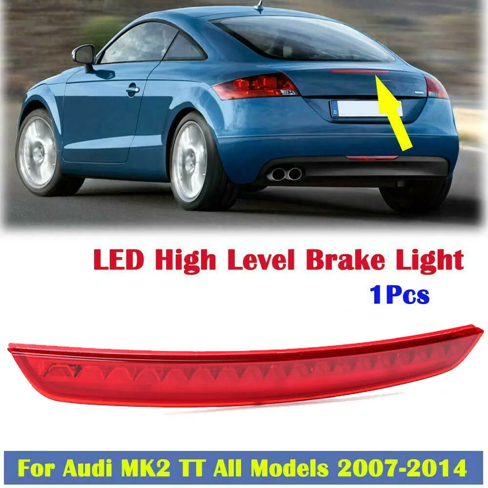 For Audi TT MK2 8J 2006-2014 Third Brake Light Rear Tail Light Car LED High Mounted Brake Light 8J0945097 Automotive Supplies
For Audi TT MK2 8J 2006-2014 Third Brake Light Rear Tail Light Car LED High Mounted Brake Light 8J0945097 Automotive Supplies
