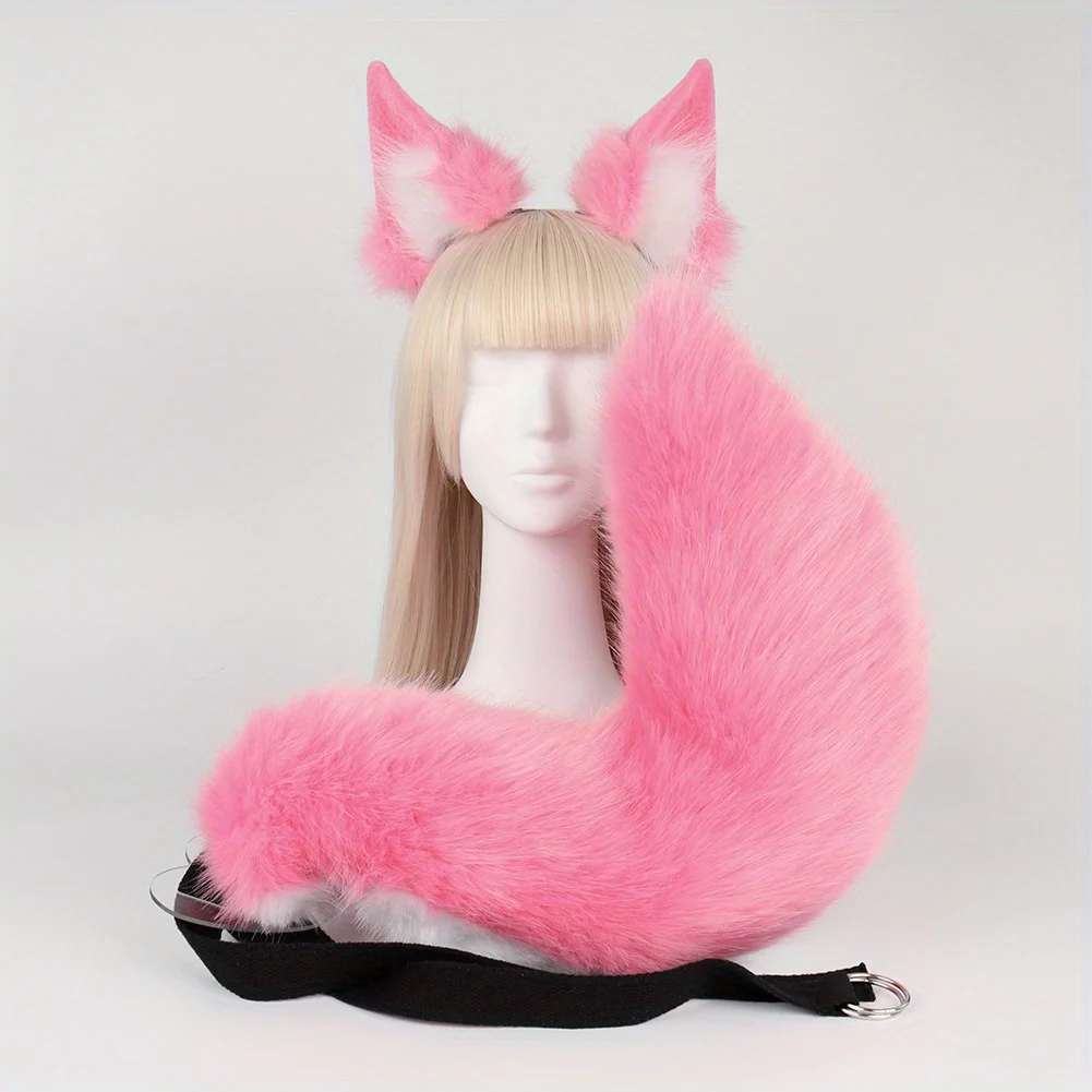Simulation Cute Plush Beast Tail Beast Ears Dress Up Ears Headband Tail Costume Accessory Sets
Simulation Cute Plush Beast Tail Beast Ears Dress Up Ears Headband Tail Costume Accessory Sets