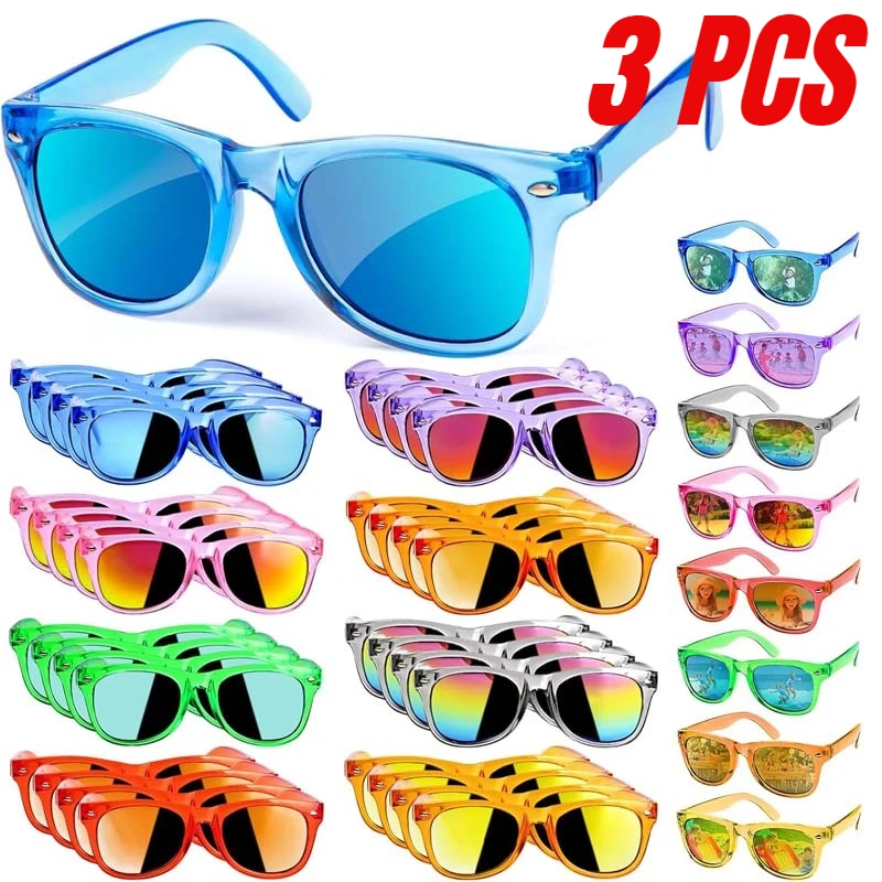 3PCS/pack Transparent Square Sunglasses for Kids Mirror Lens Eyewear Summer Beach Outdoor UV Protection Sun Shades Eyeglasses
3PCS/pack Transparent Square Sunglasses for Kids Mirror Lens Eyewear Summer Beach Outdoor UV Protection Sun Shades Eyeglasses