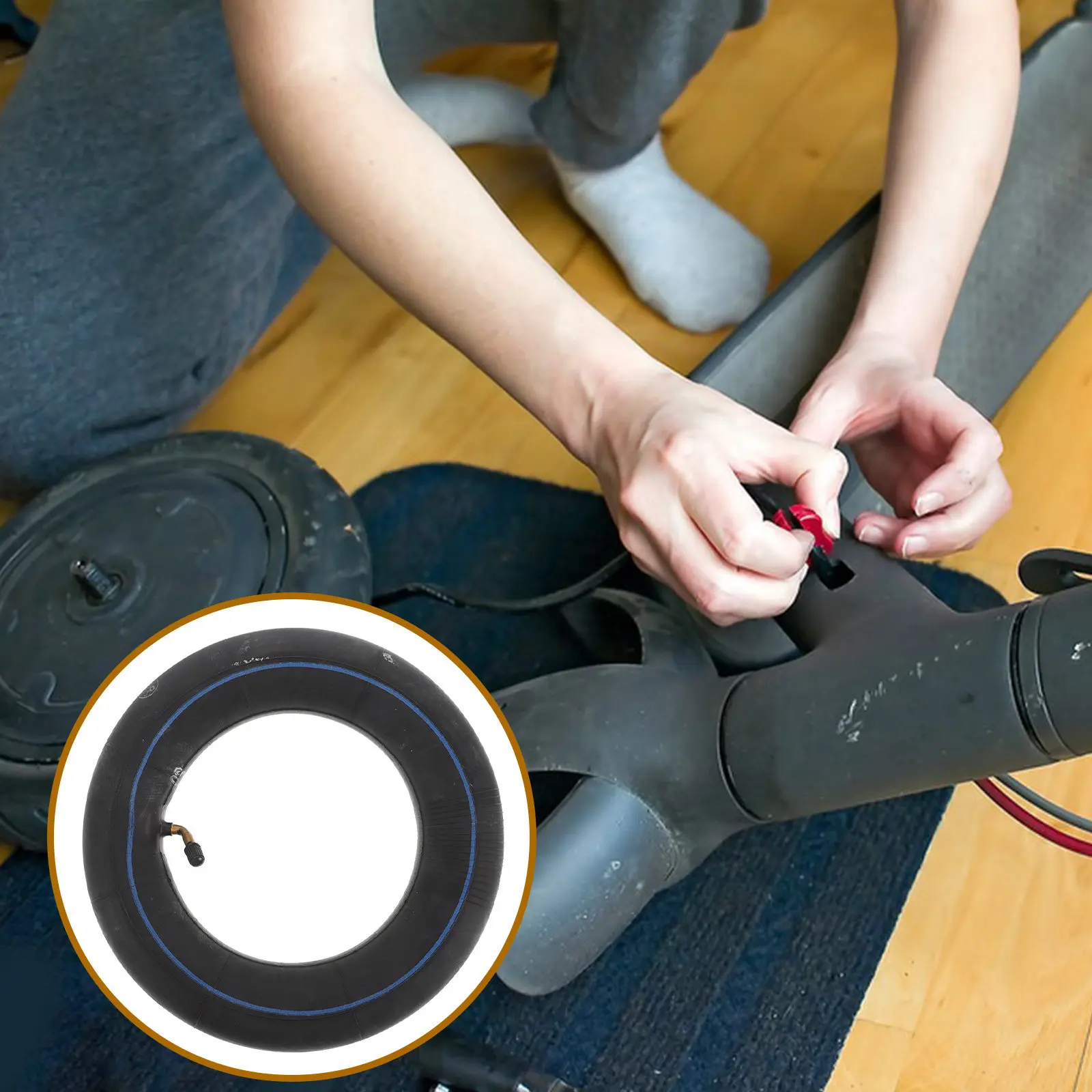 2 Pcs Tires Electric Scooter Tube Wheel Kick Wheels Heavy Duty Black Inner Tubes Scooters
2 Pcs Tires Electric Scooter Tube Wheel Kick Wheels Heavy Duty Black Inner Tubes Scooters