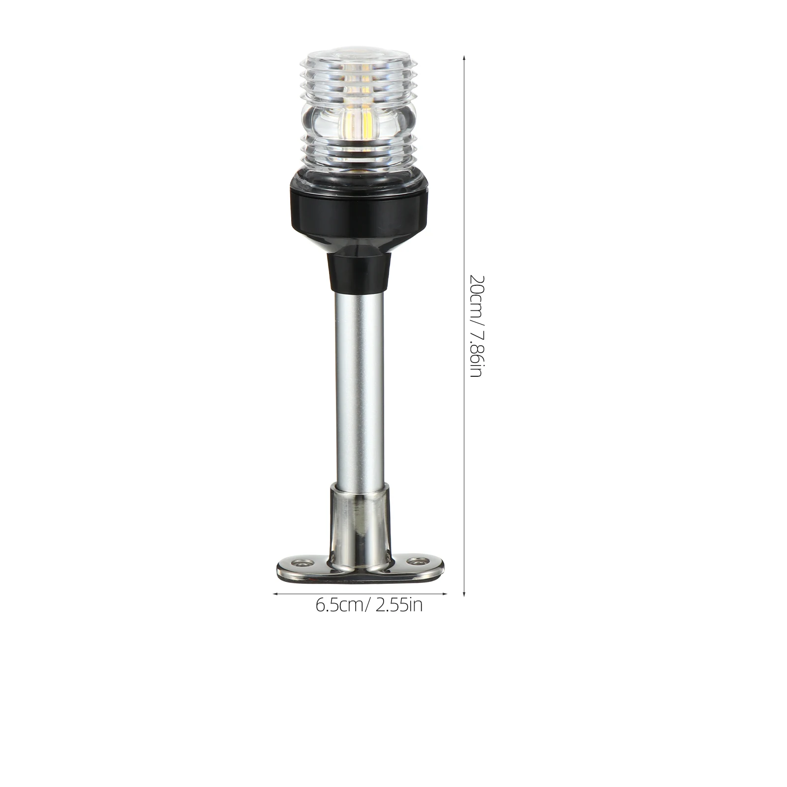 8 Inch Marine All Round Navigation Anchor LED Light 360 Degree Visibility IP66 Waterproof Stern Lamp for Boat Yacht 12 24V
8 Inch Marine All Round Navigation Anchor LED Light 360 Degree Visibility IP66 Waterproof Stern Lamp for Boat Yacht 12 24V