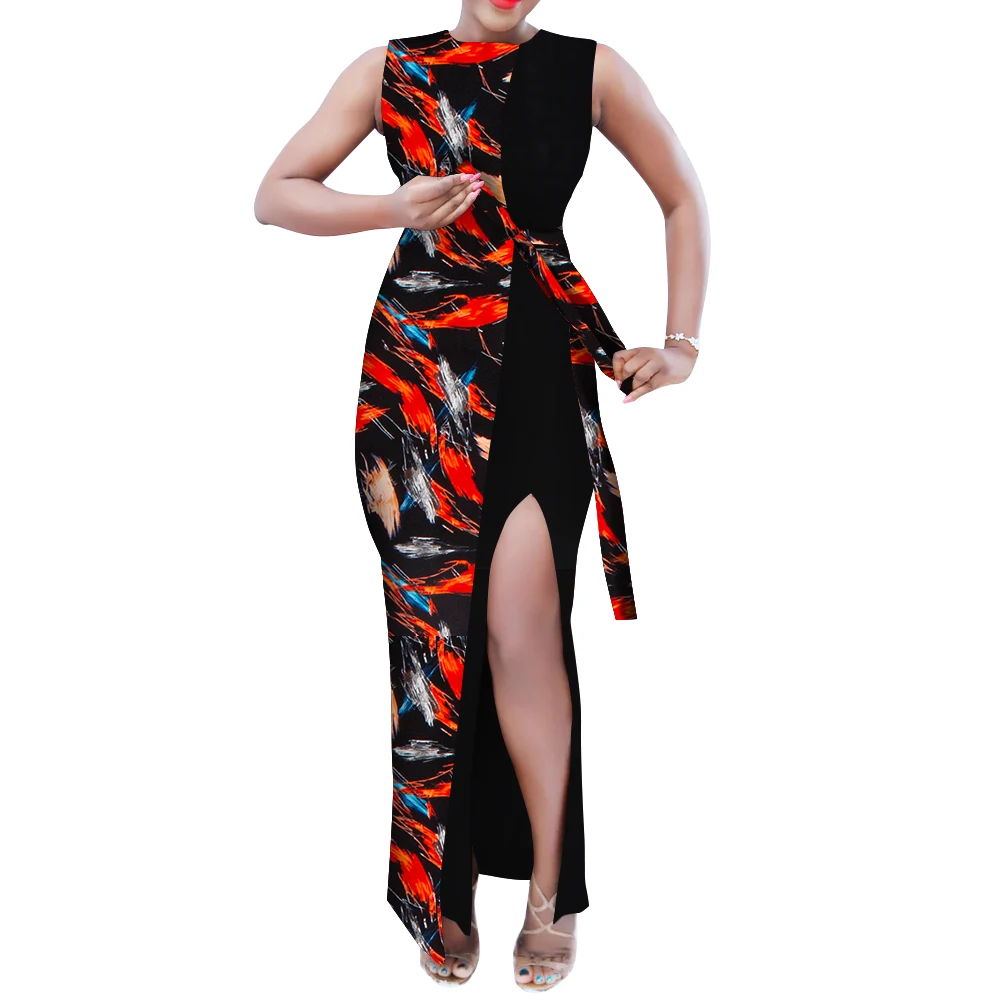 Summer Fashion Women African Dress Classic African Bazin Rich Long Maxi Dresses for Women African Wax Print Dress WY10809
Summer Fashion Women African Dress Classic African Bazin Rich Long Maxi Dresses for Women African Wax Print Dress WY10809