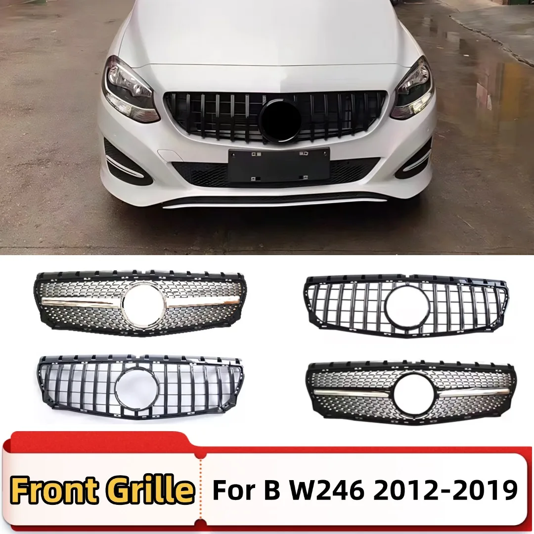 Front Mask Grid Bumper Grille Inlet Grill Tuning Accessories For Mercedes Benz B class W246 2012-2019 GT Diamond Style Styling
Front Mask Grid Bumper Grille Inlet Grill Tuning Accessories For Mercedes Benz B class W246 2012-2019 GT Diamond Style Styling