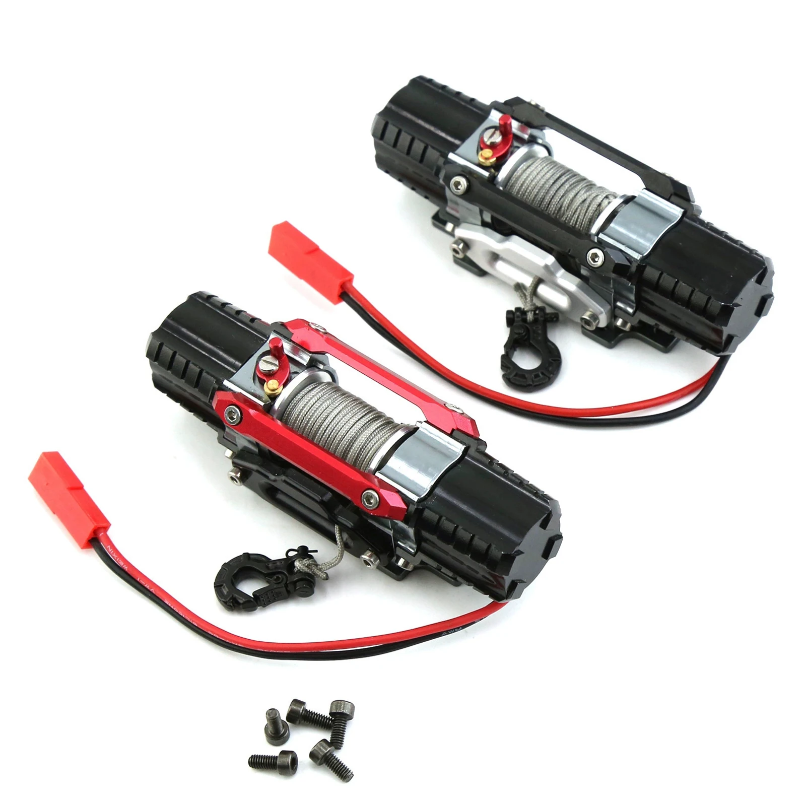 Dual Motor Metal Simulated Winch for 1/8 1/10 RC Crawler Car Axial SCX10 Traxxas TRX4 RC4WD D90 KM2 Redcat YK4082 Upgrade Parts
Dual Motor Metal Simulated Winch for 1/8 1/10 RC Crawler Car Axial SCX10 Traxxas TRX4 RC4WD D90 KM2 Redcat YK4082 Upgrade Parts