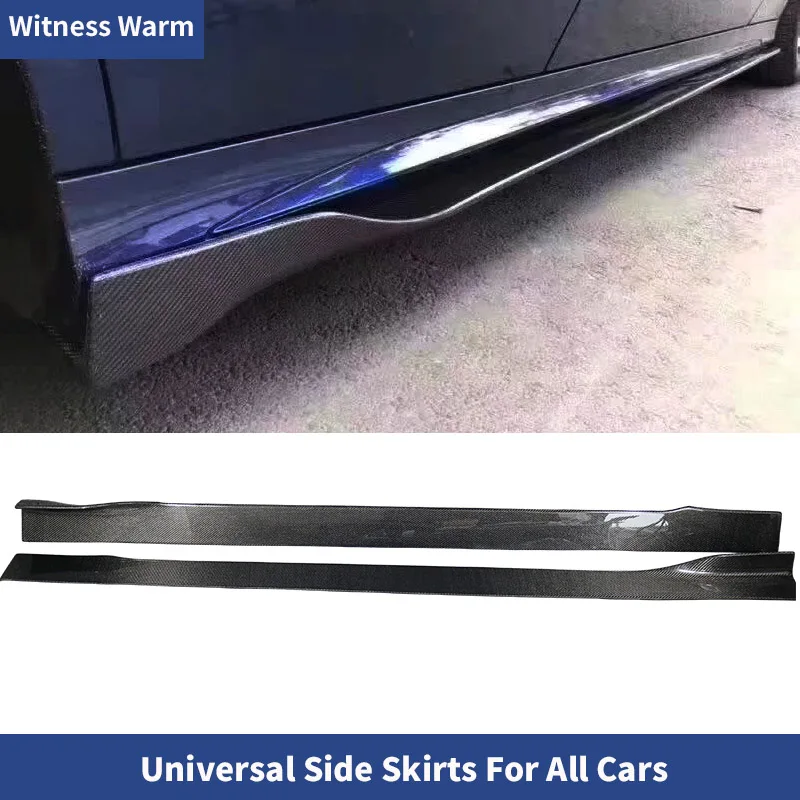 Universal Forged Carbon Fiber Car Side Skirts Extensions for BMW F06 F12 F13 M6 F80 F82 M3 M4 2013-2019 Side Apron Lip Body Kits
Universal Forged Carbon Fiber Car Side Skirts Extensions for BMW F06 F12 F13 M6 F80 F82 M3 M4 2013-2019 Side Apron Lip Body Kits