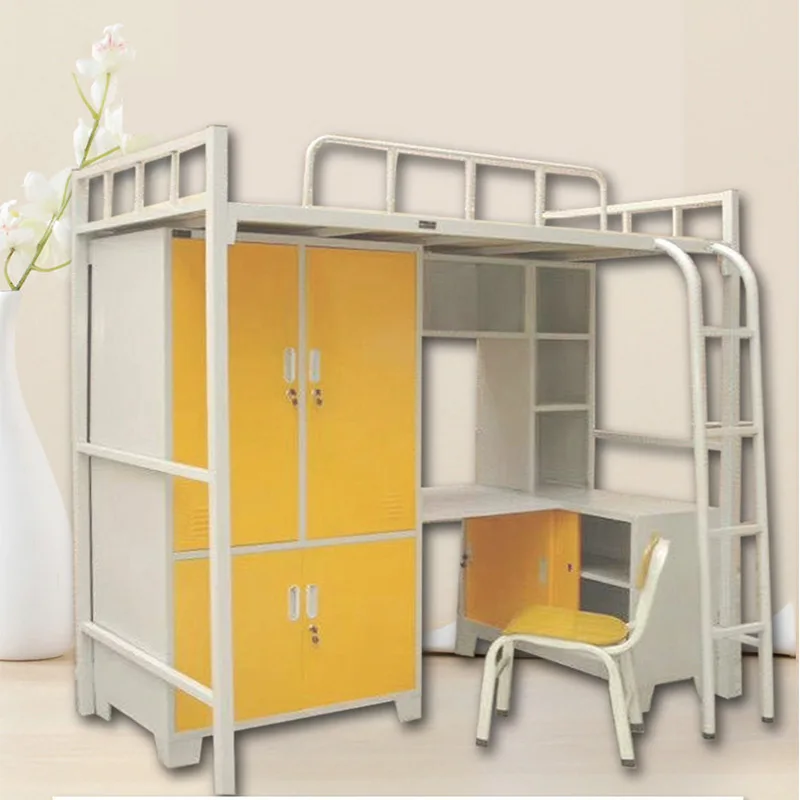 Student apartment dormitory iron bed, bed combination bed, desk wardrobe combination iron frame bed, student bed
Student apartment dormitory iron bed, bed combination bed, desk wardrobe combination iron frame bed, student bed