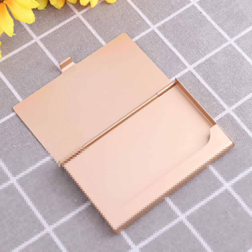 Aluminum Business Card Holder Minimalist Design Multiple Cards Organizer Case Metal Name ID Credit Storage Solution
Aluminum Business Card Holder Minimalist Design Multiple Cards Organizer Case Metal Name ID Credit Storage Solution