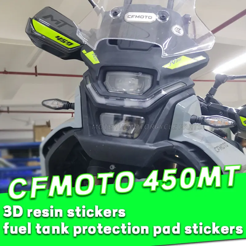 Suitable for CFMOTO 450MT decorative 3D resin stickers to protect fuel tanks, pad stickers for hand protection, scratch resistan
Suitable for CFMOTO 450MT decorative 3D resin stickers to protect fuel tanks, pad stickers for hand protection, scratch resistan