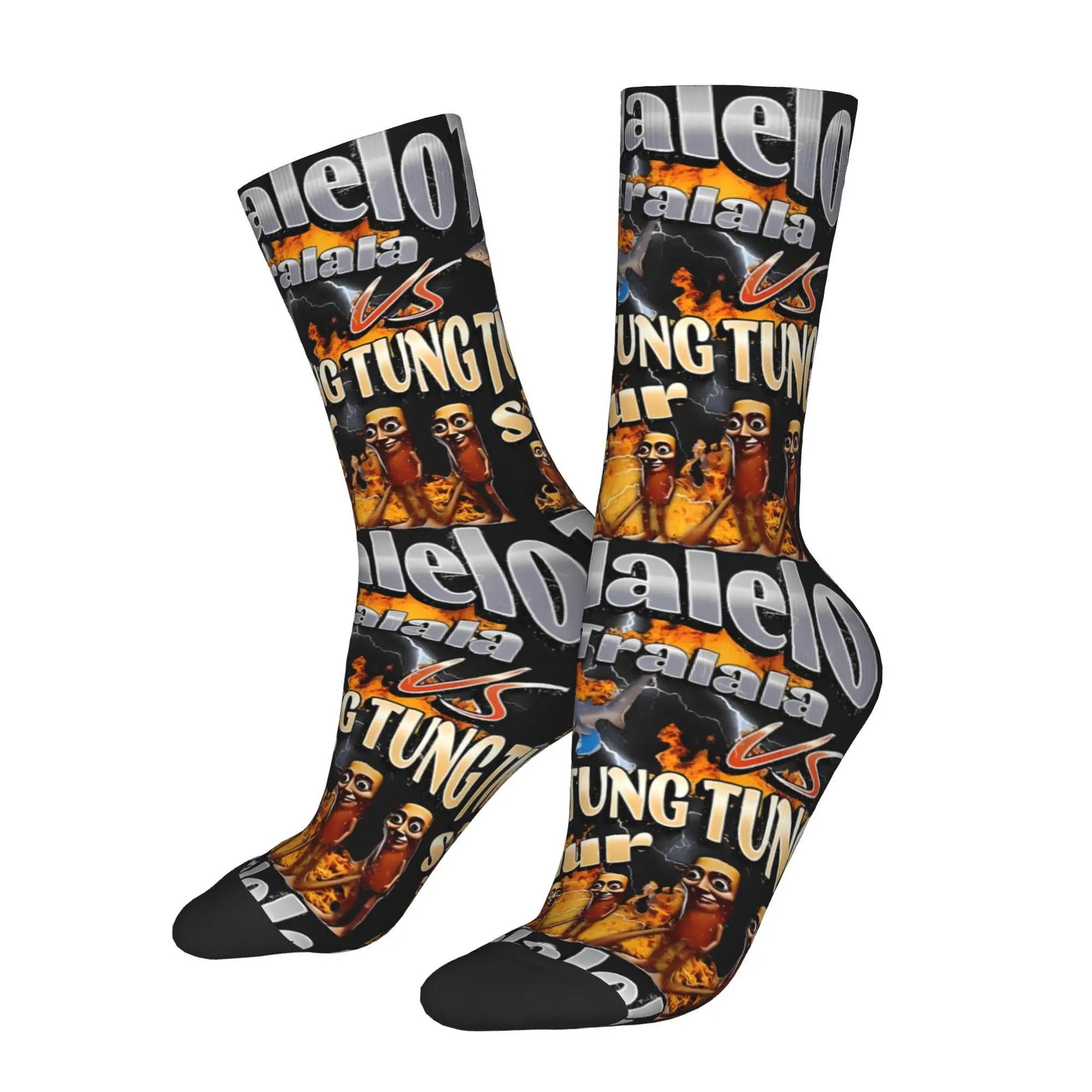 Funny Men's Socks Tralalelo Vintage Italian Brainrot Meme Harajuku Novelty Crew Sock Gift Pattern Printed
Funny Men's Socks Tralalelo Vintage Italian Brainrot Meme Harajuku Novelty Crew Sock Gift Pattern Printed