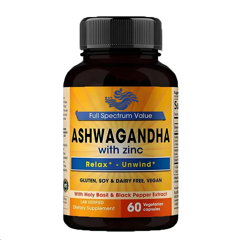 South African Drunken Eggplant Zinc Black Pepper Extract Supplement 60 Vegetarian Capsules Highly Absorbent
South African Drunken Eggplant Zinc Black Pepper Extract Supplement 60 Vegetarian Capsules Highly Absorbent