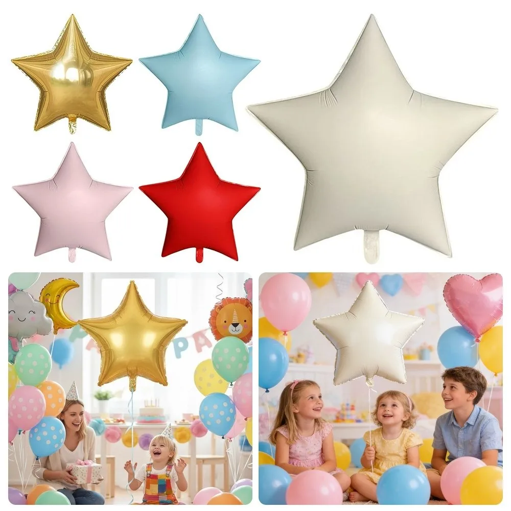 30 Inch Aluminum Film Balloons Solid Color Matte Finish Wedding Balloons Film Texture Star Balloons
30 Inch Aluminum Film Balloons Solid Color Matte Finish Wedding Balloons Film Texture Star Balloons