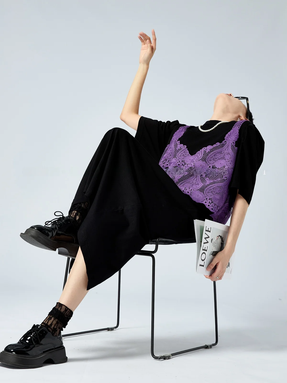 Летняя женская юбка Guuli Bla Splice из хлопка в стиле ретро, с круглым вырезом, низкой талией, А-силуэт, повседневная, свободного кроя
Летняя женская юбка Guuli Bla Splice из хлопка в стиле ретро, с круглым вырезом, низкой талией, А-силуэт, повседневная, свободного кроя