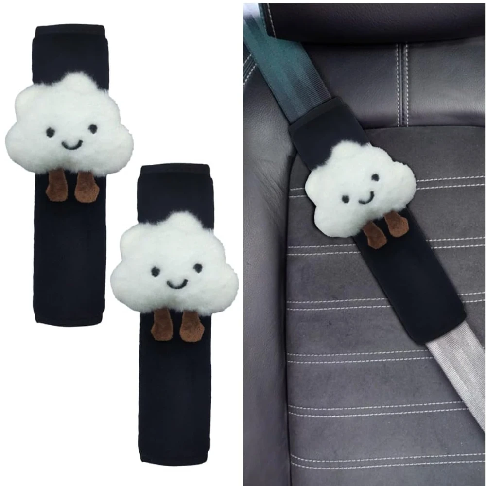 Fluffy Cloud Car Seat Belt Pads Cute Seat Belt Covers for More Comfortable Driving Safety Seatbelt Shoulder Strap Cushion
Fluffy Cloud Car Seat Belt Pads Cute Seat Belt Covers for More Comfortable Driving Safety Seatbelt Shoulder Strap Cushion