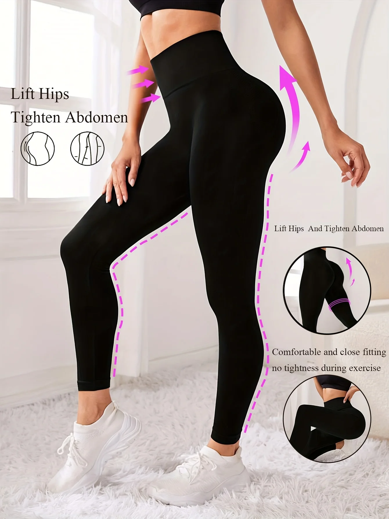 Women Solid Color Soft Sexy Sport Pant Seamless High Waist Push Up Yoga Leggings Breathable Elastic Fitness Running Yoga Pants
Women Solid Color Soft Sexy Sport Pant Seamless High Waist Push Up Yoga Leggings Breathable Elastic Fitness Running Yoga Pants