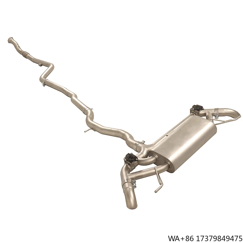 Stainless Steel Exhaust Rear Section for Mercedes-Benz GLC300 Exhaust Catback Pipe
Stainless Steel Exhaust Rear Section for Mercedes-Benz GLC300 Exhaust Catback Pipe