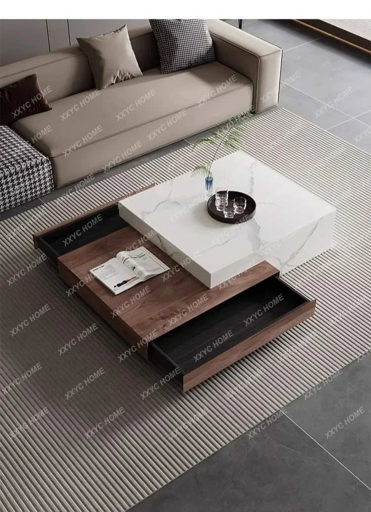 02A High-end Living Room Coffee Table Minimalist Combination Household Solid Wood Light Luxury Rock Board Coffee Table
02A High-end Living Room Coffee Table Minimalist Combination Household Solid Wood Light Luxury Rock Board Coffee Table